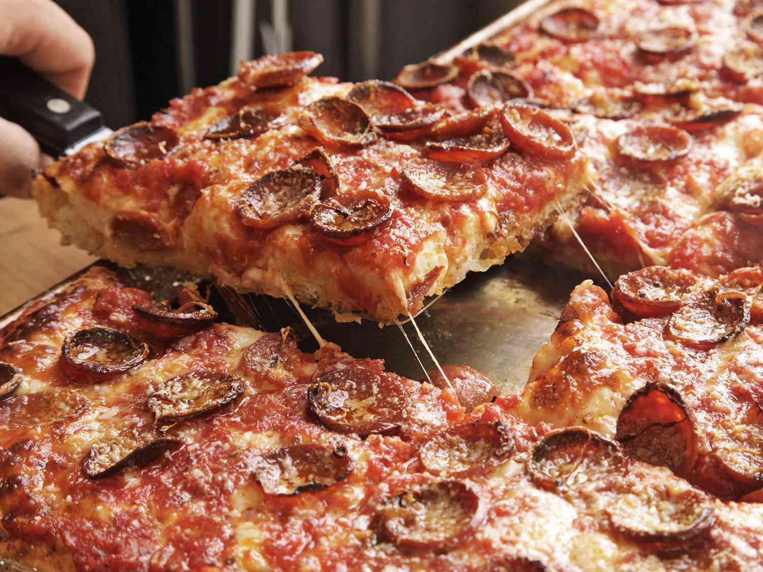 Sicilian pizza